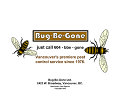 (Bug-Be-Gone Screen Shot)